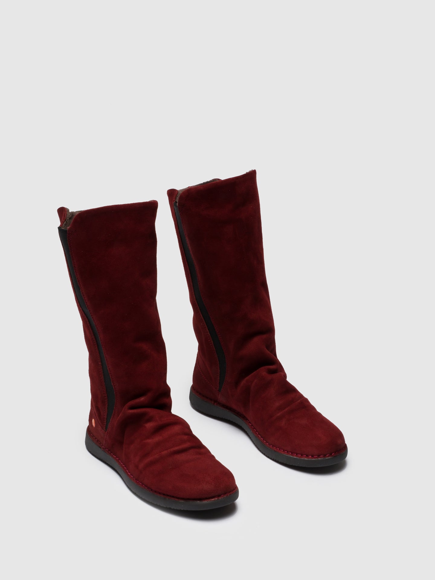 Softinos Botas de Cano-Alto em Bordeaux